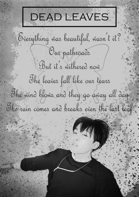 dead leaves bts lyrics|autumn leaves lyrics english.